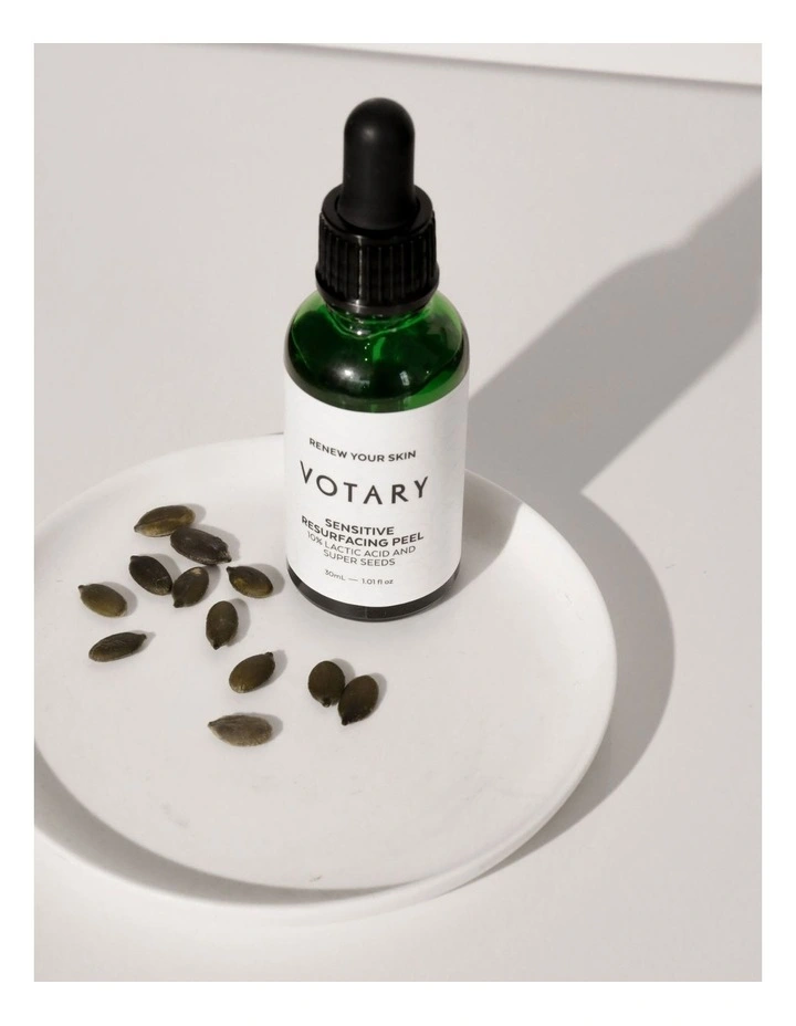 10% Lactic Acid and Super Seeds Sensitive Resurfacing Peel 30ml image 4
