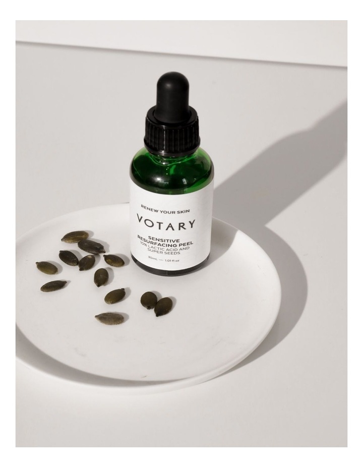 10% Lactic Acid and Super Seeds Sensitive Resurfacing Peel 30ml image 4