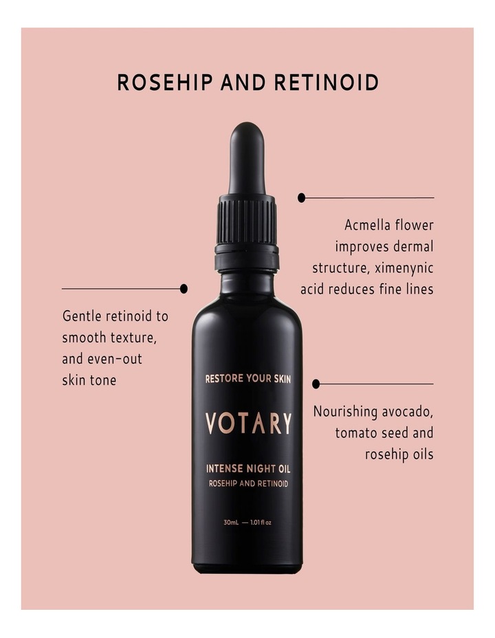 Rosehip and Retinoid Intense Night Oil 50ml image 6