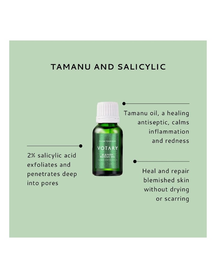Tamanu and Salicylic Blemish Rescue Oil 15ml image 6