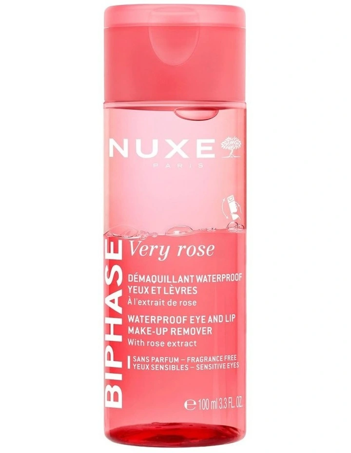 Very Rose Biphase Eyes and Lips Waterproof Make Up Remover 100ml image 1