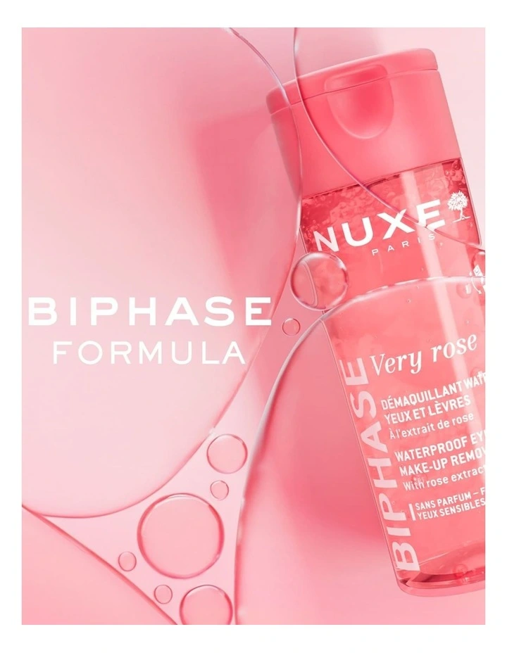 Very Rose Biphase Eyes and Lips Waterproof Make Up Remover 100ml image 2