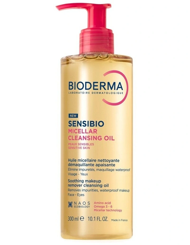 Micellar Cleansing Oil Makeup Remover For Sensitive Skin 300ml image 1