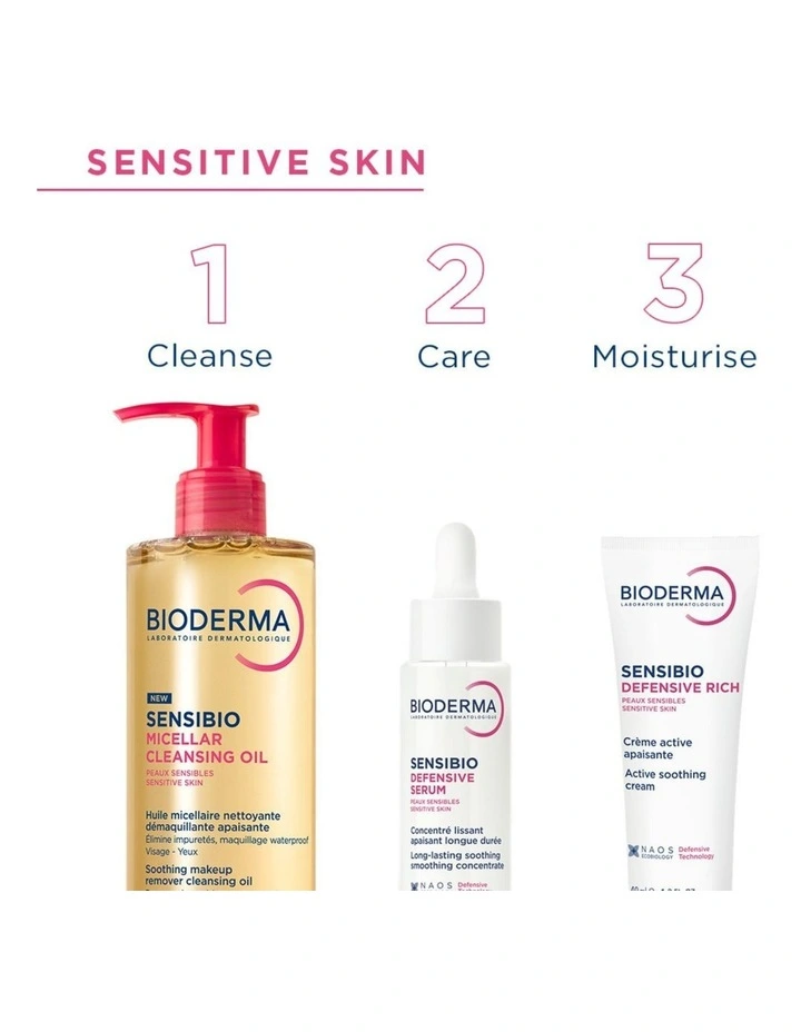 Micellar Cleansing Oil Makeup Remover For Sensitive Skin 300ml image 2