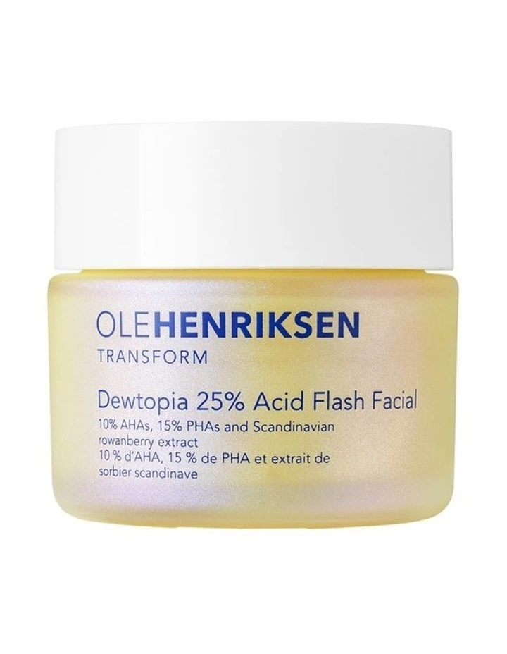 Dewtopia 25% Acid Flash Facial Mask image 1