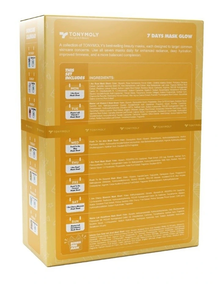 7 Days Of Glow Mask Set 2026 image 2