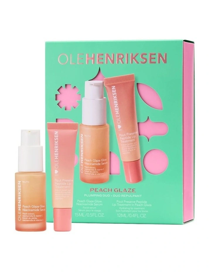 Peach Glaze Niacinamide Peptide Plumping Duo image 1