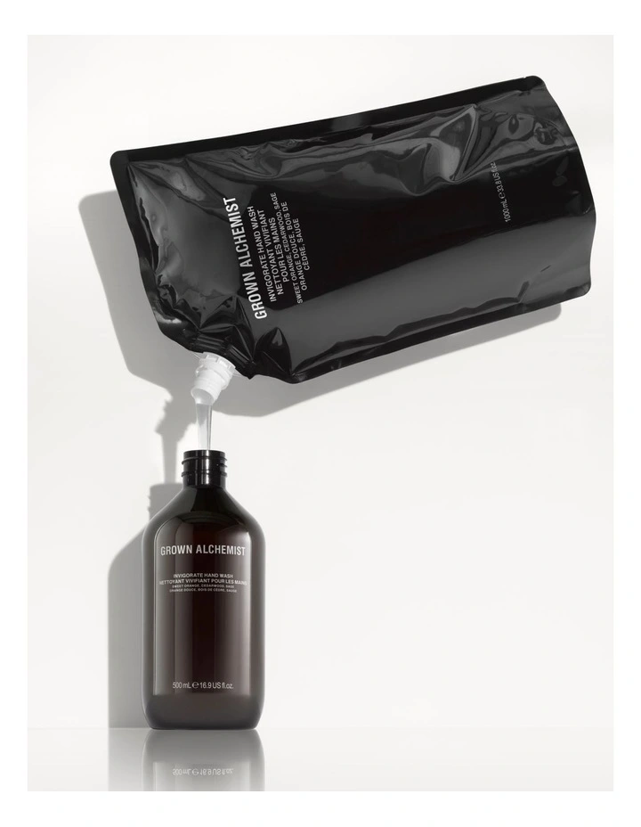 Invigorate Hand Wash Refill Pouch 1L image 3