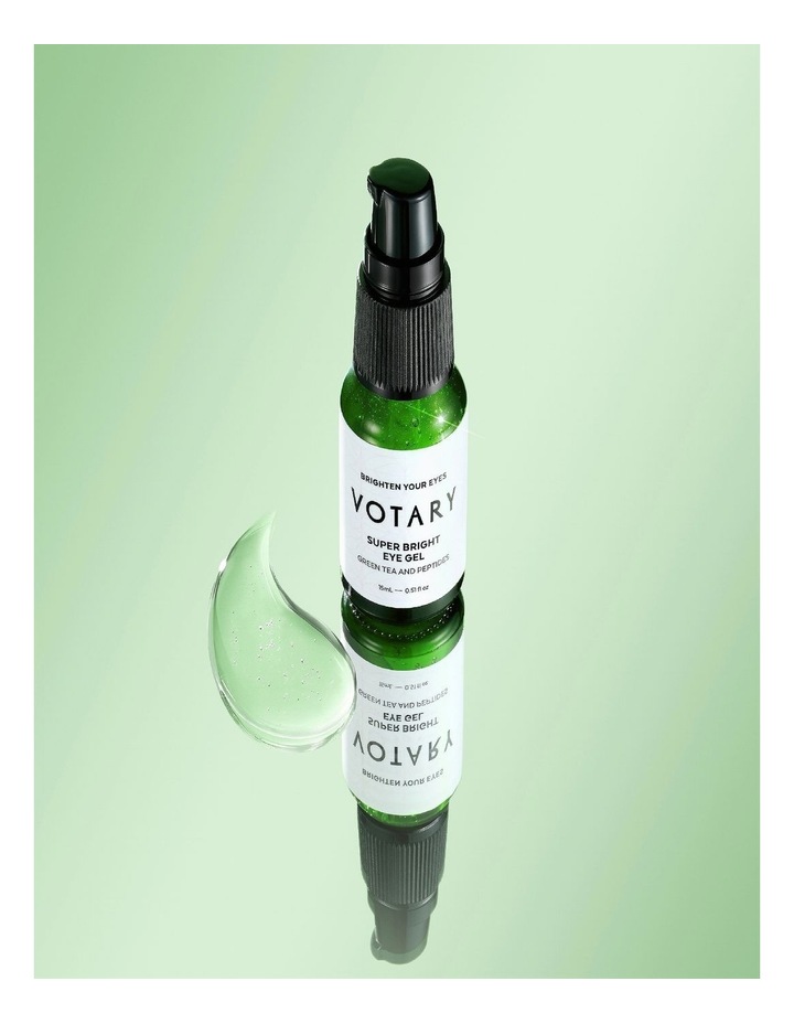 Green Tea and Peptides Super Bright Eye Gel 15ml image 2