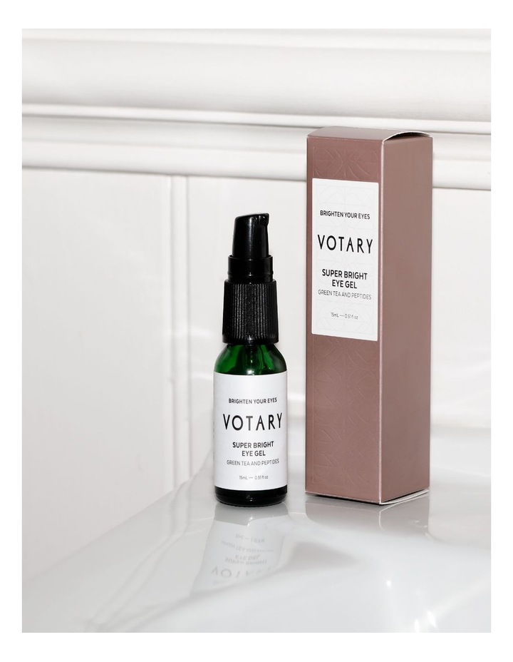 Green Tea and Peptides Super Bright Eye Gel 15ml image 5