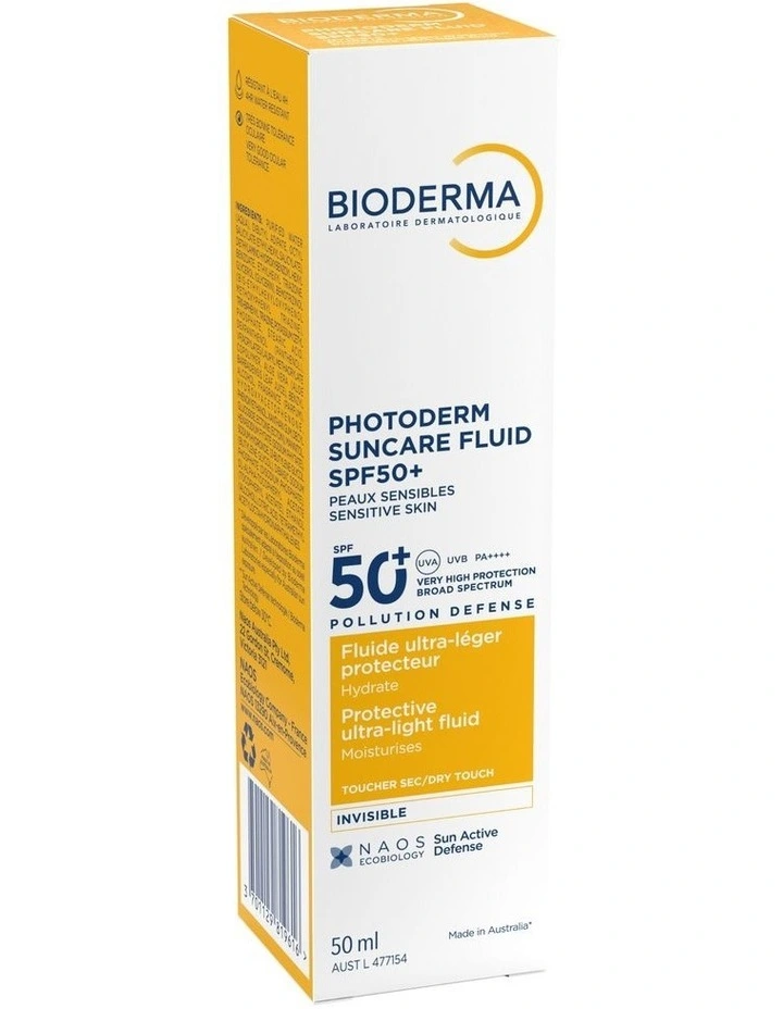 Suncare Fluid SPF50 + Dry-Touch Face Sunscreen 50ml image 2