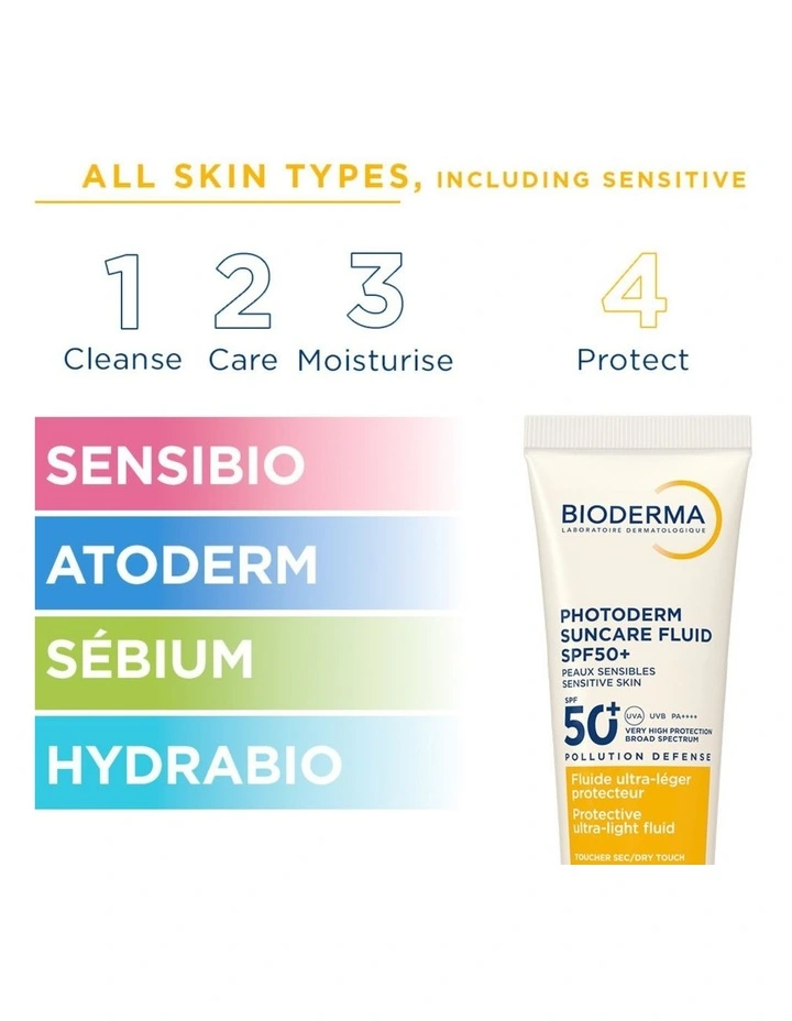 Suncare Fluid SPF50 + Dry-Touch Face Sunscreen 50ml image 4
