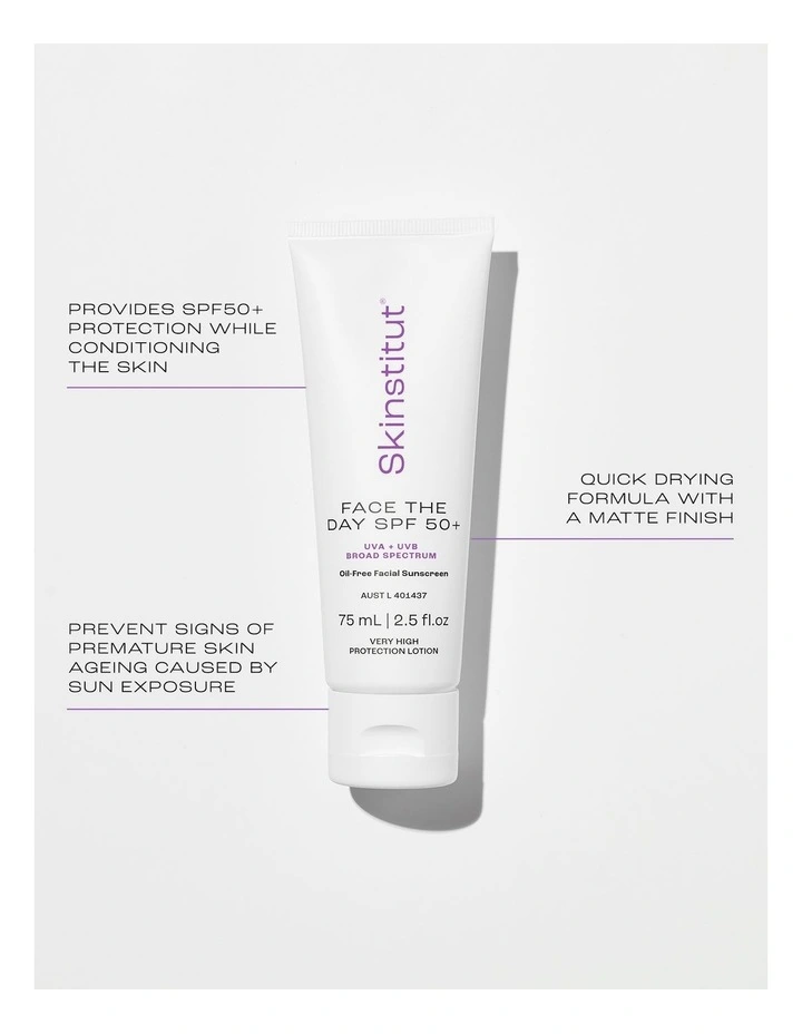 Face The Day Spf 50 Facial Sunscreen 75Ml image 4