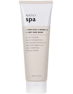 Spa Green Clay & Manuka Honey Face Mask 100g