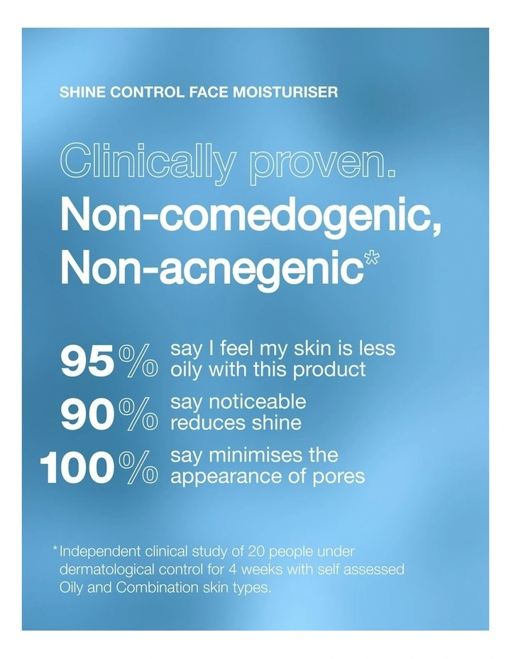 Clear Shine Control Face Moisturiser 125ml image 4
