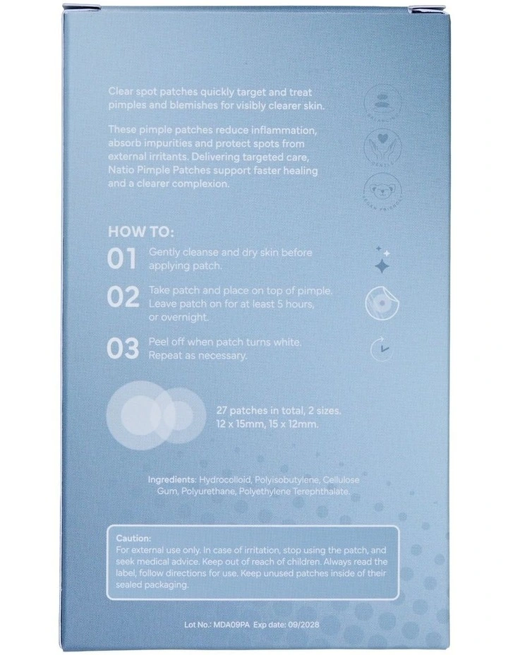 Clear Pimple Patch Kit (27 Patches) image 2