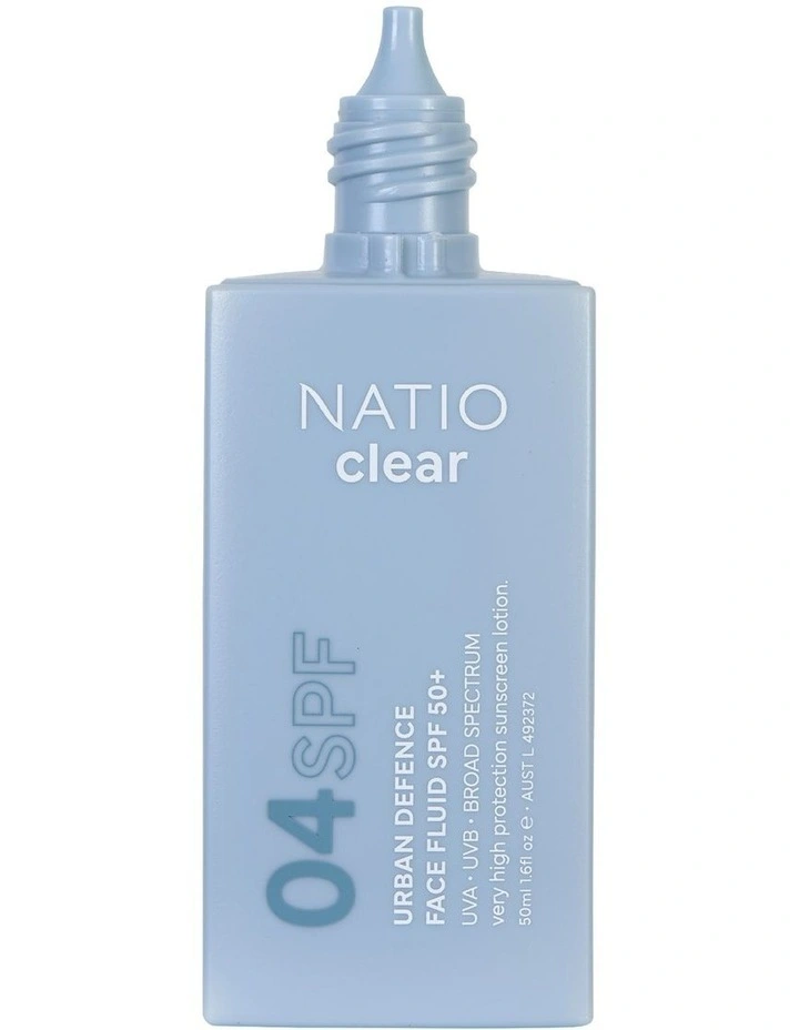 Clear Urban Defence Face Fluid SPF 50 50ml image 3