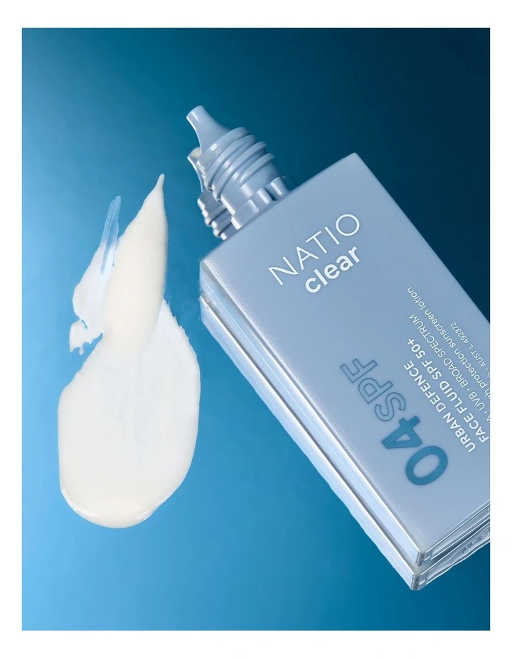 Clear Urban Defence Face Fluid SPF 50 50ml image 6
