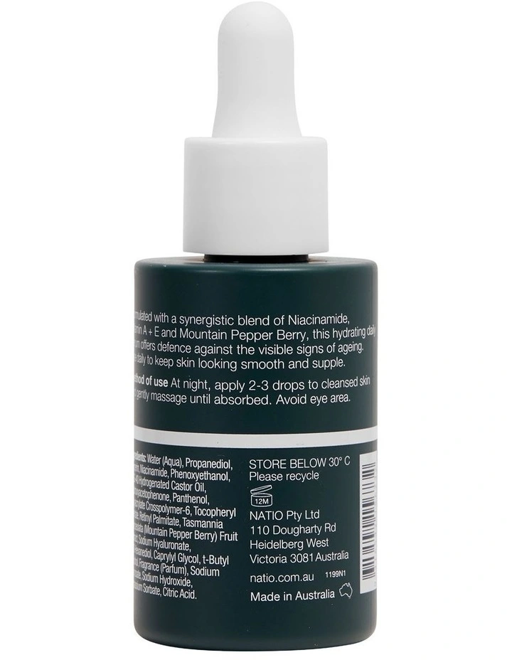 Plus Wrinkle Defence Overnight Serum 30ml image 2