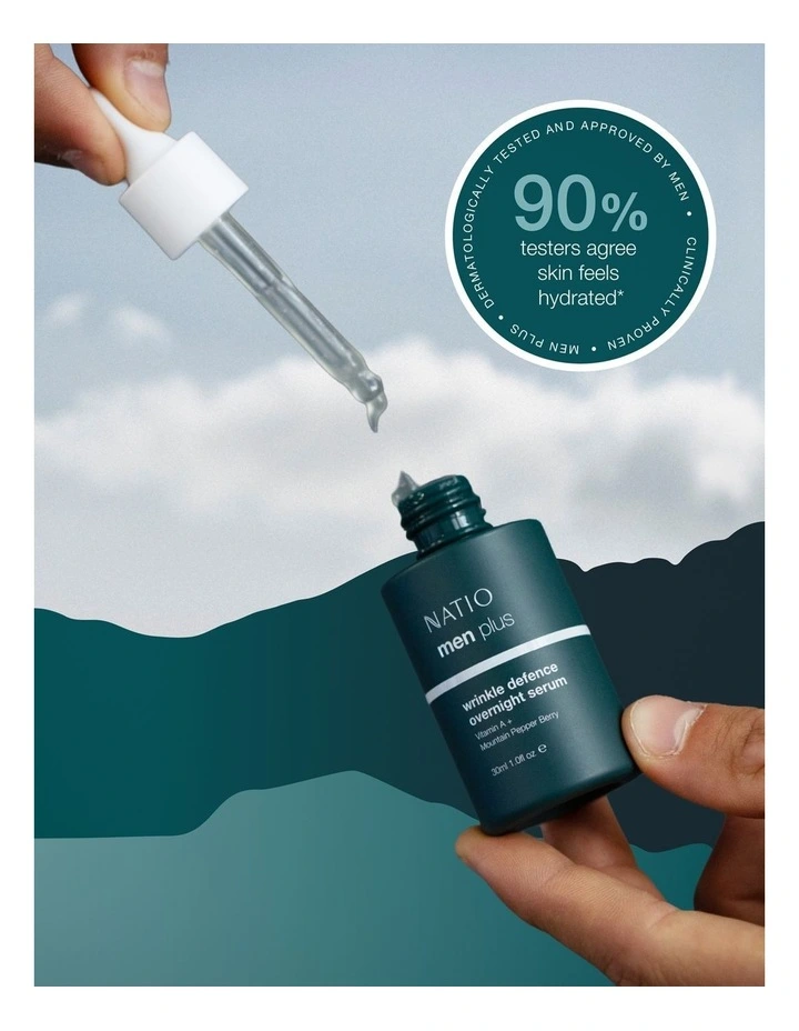 Plus Wrinkle Defence Overnight Serum 30ml image 4