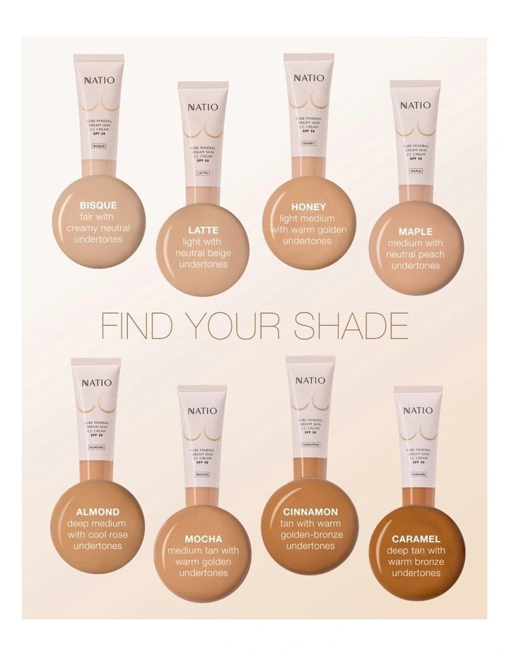 Pure Mineral Dream Skin CC Cream SPF 50 30ml image 7