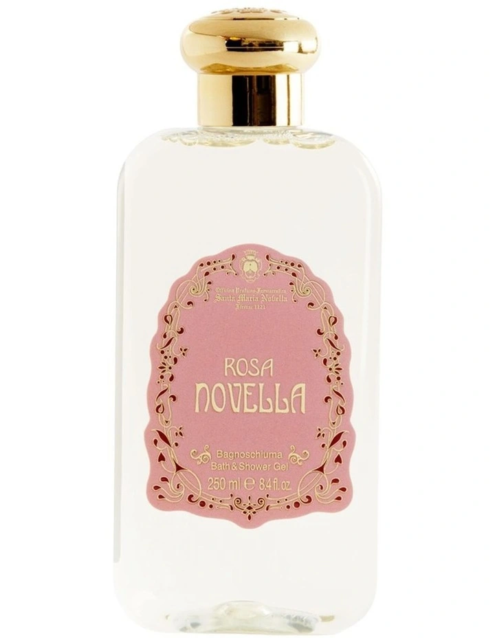 Rosa Novella Bath & Shower Gel 250ml PET image 1