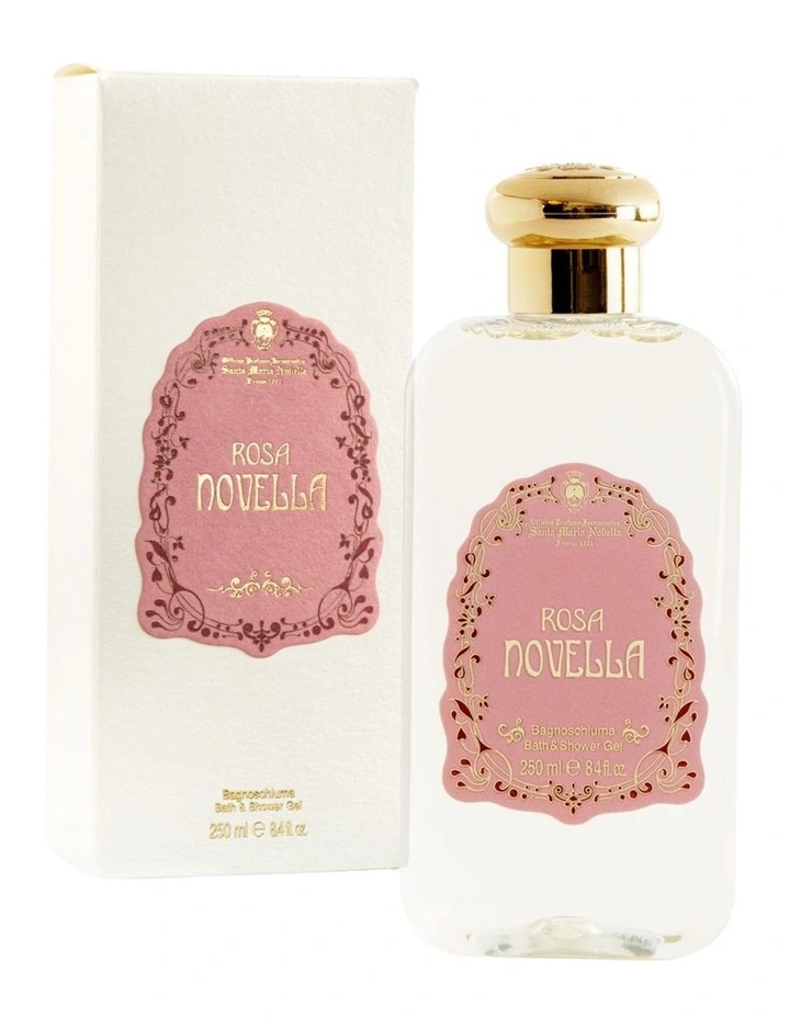 Rosa Novella Bath & Shower Gel 250ml PET image 2