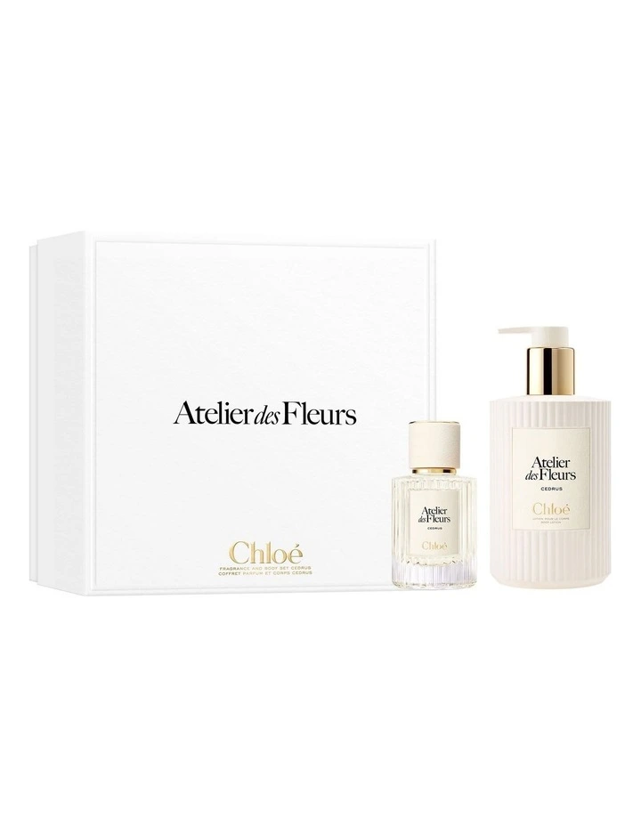 Atelier Des Fleurs Cedrus Eau De Parfum And Body Lotion Gift Set image 1
