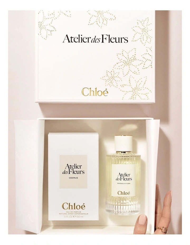 Chloé Atelier des Fleurs Cedrus セット CHLOÉ Atelier Des Fleurs Cedrus Eau De Parfum And Body