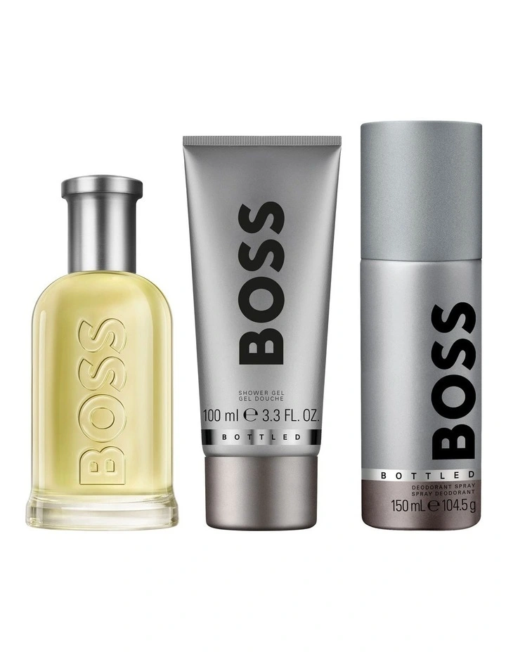 Bottled Eau De Toilette, Shower Gel, And Deodorant Spray Trio Gift Set image 2