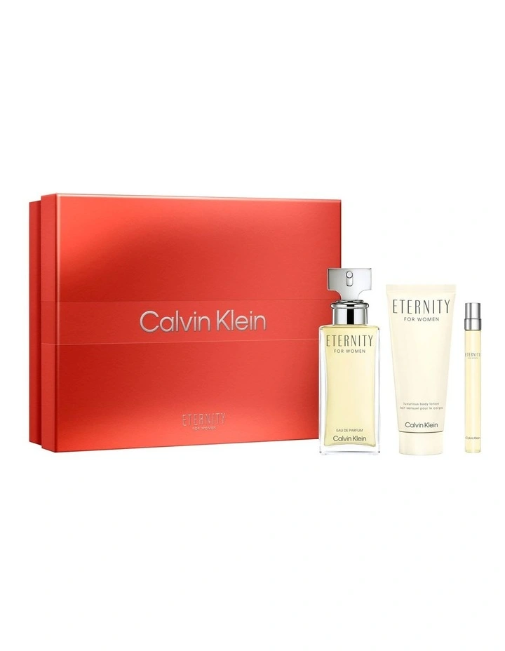 Eternity Eau De Parfum And Body Lotion Trio Gift Set image 1