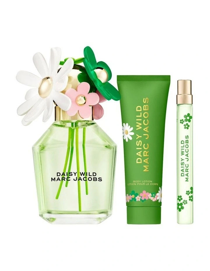 Daisy Wild Eau de Parfum & Body Lotion Trio Gift Set image 2