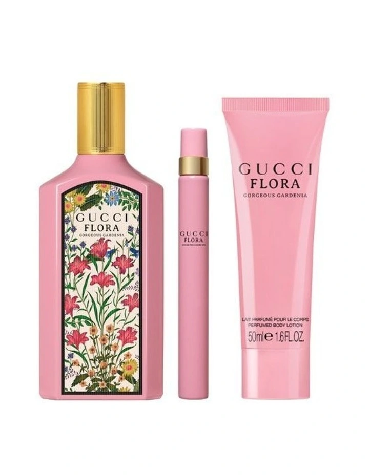 Flora Gorgeous Gardenia Eau De Parfum And Body Lotion Trio Gift Set image 2
