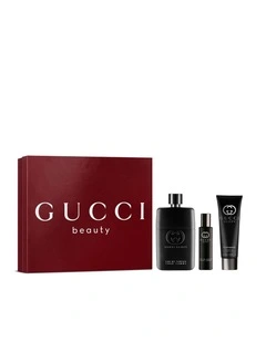 Guilty Pour Homme Eau de Parfum for Men and Shower Gel Trio Gift Set