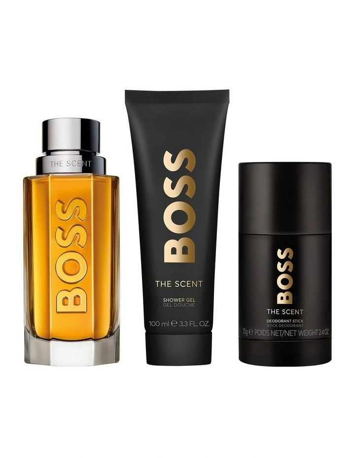 The Scent Eau de Toilette, Shower Gel, and Deodorant Stick for Men Trio Gift Set image 3