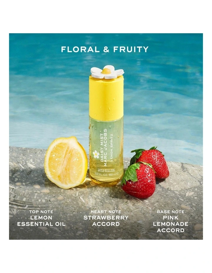 Daisy Lemon Spritz Body Mist 150ml image 2