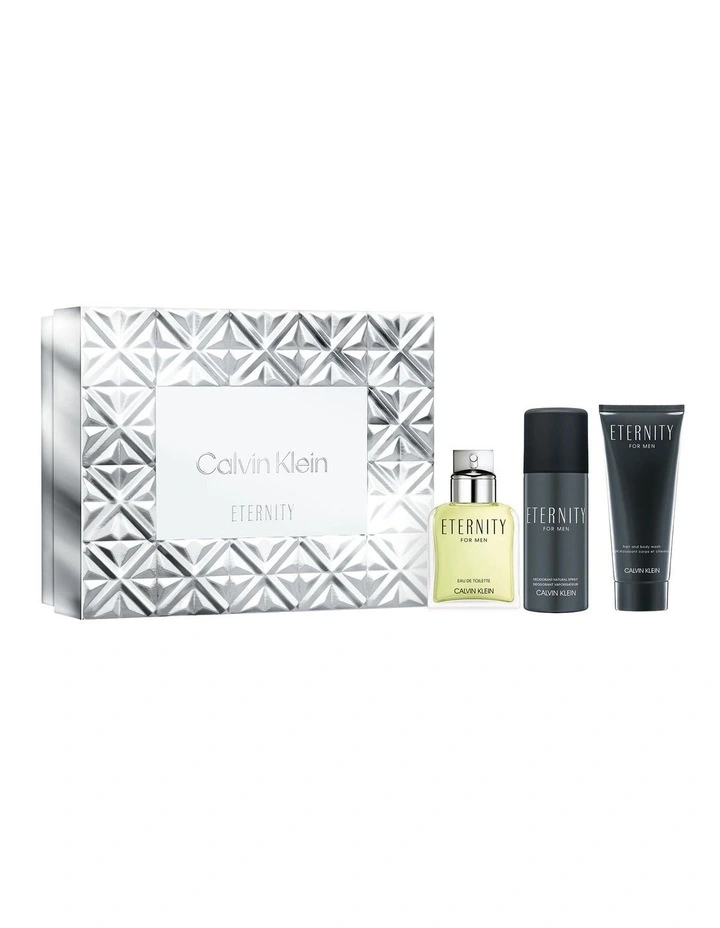 Calvin Klein Eternity Eau de Toilette, Deodorant and Shower Gel Trio Gift Set image 1