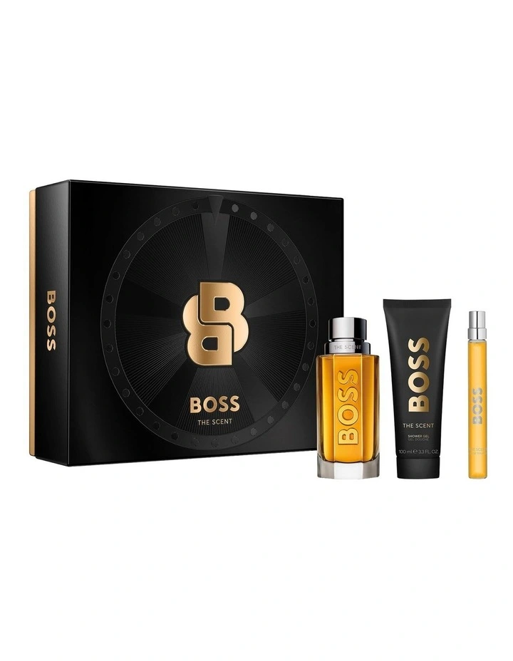 The Scent Eau de Toilette for Men and Shower Gel Trio Gift Set image 1