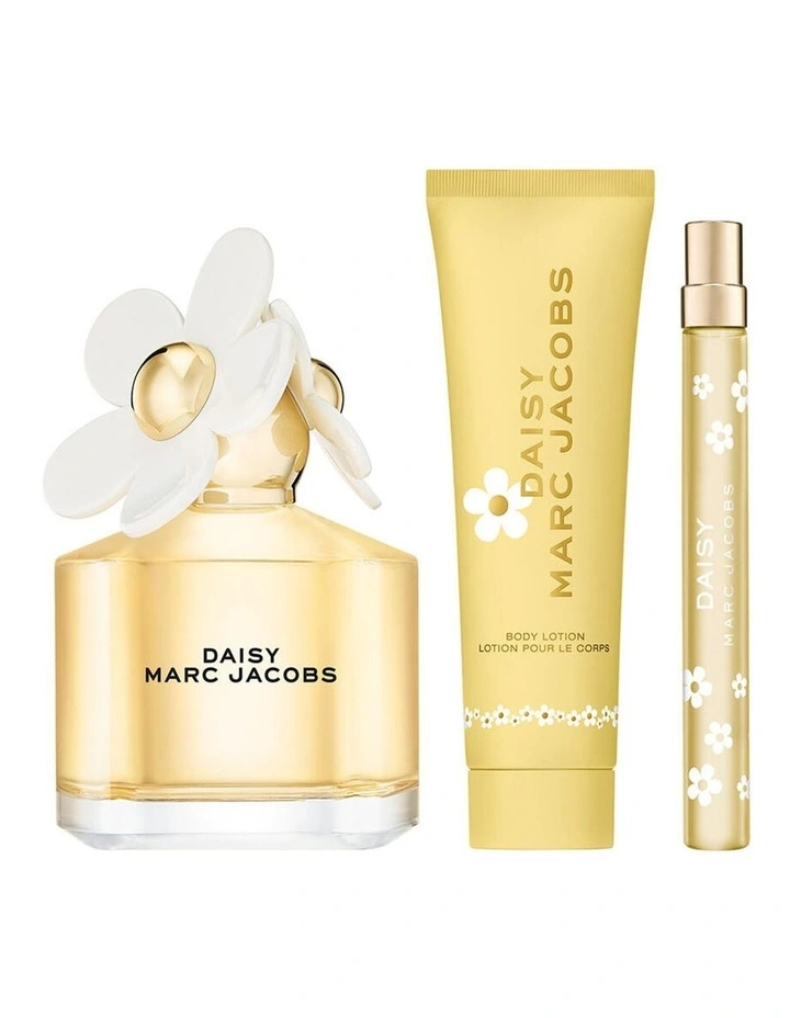 Daisy Eau De Toilette for Women and Body Lotion Trio Gift Set image 2