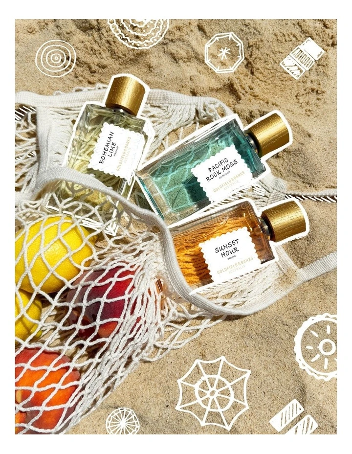 Sunset Hour, Bohemian Lime, Pacific Rock Moss Coast to Coast Trio Set (3x10ml) image 3