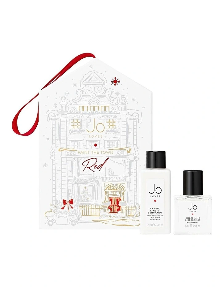 Amber Lime & Bergamot Bauble 2025 (Fragrance 15ml   Body Lotion 75ml) image 1