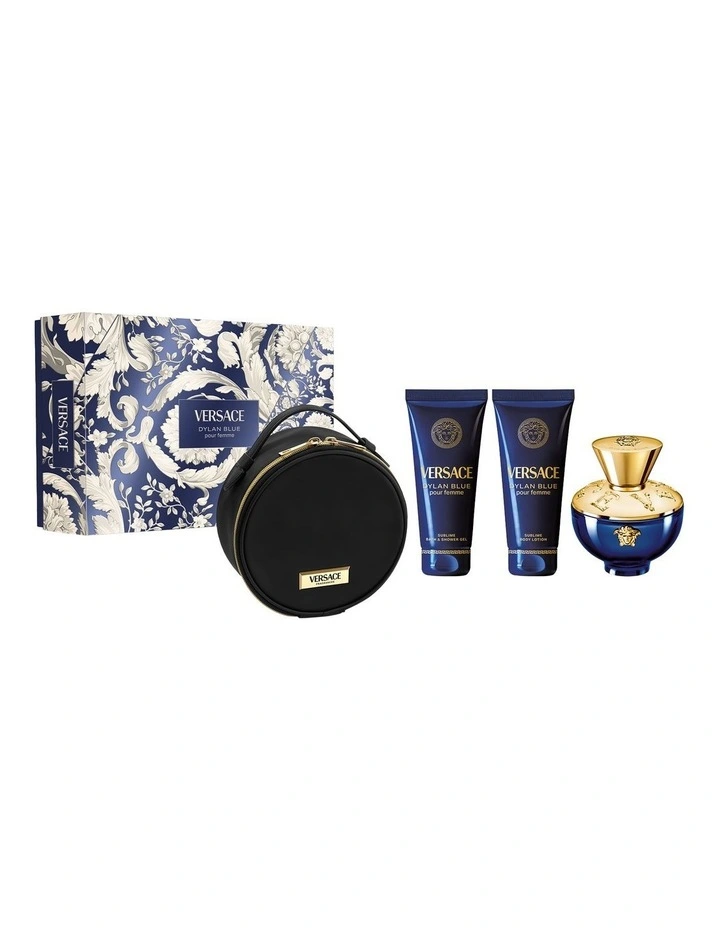 Dylan Blue Pour Femme Set (Eau De Parfum100ml + Shower Gel 100ml + Body Lotion 100ml + GWP) image 1