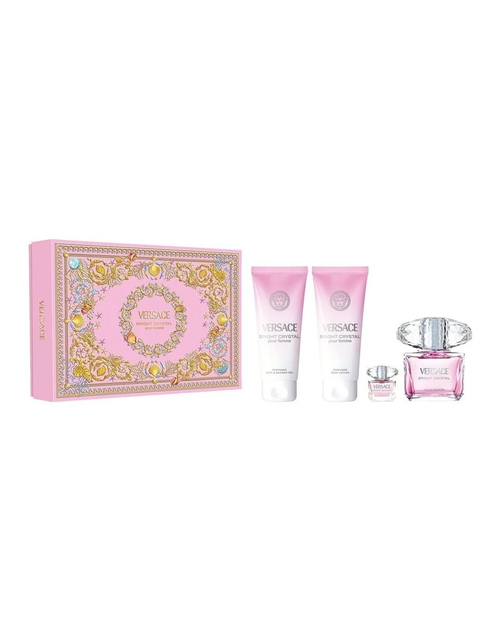 Bright Crystal EDT 90ml Set (EDT 90ml & Bath & Shower Gel 100ml & 5ml & BL 100ml) image 1