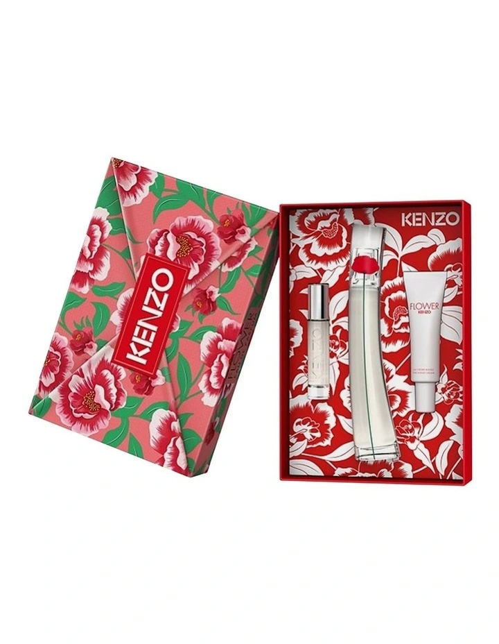 Flower Eau De Parfum Mother's Day Set (50ml + Travel Spray 10ml + Hand Cream 20ml) image 3