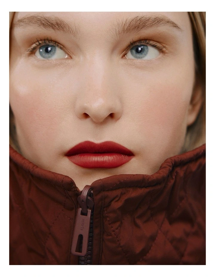 Limited Edition Matte Lipstick in Rouge Scandinave image 7