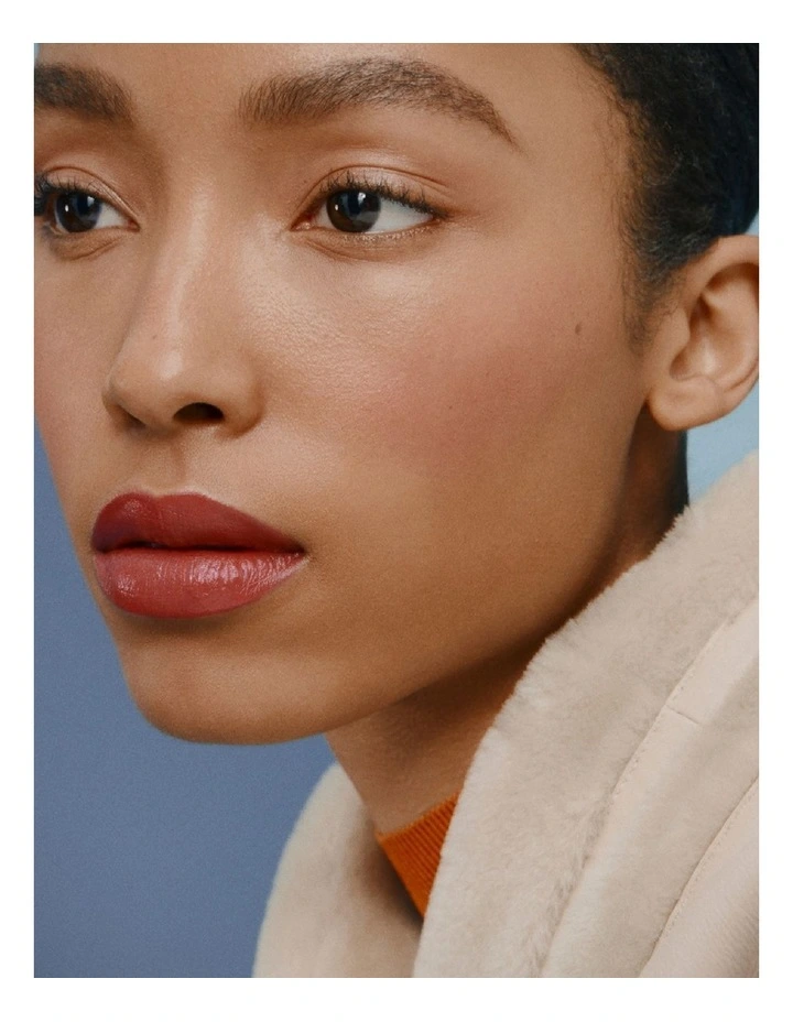 Rouge Hermès Satin Lipstick in Rose Épicé image 6