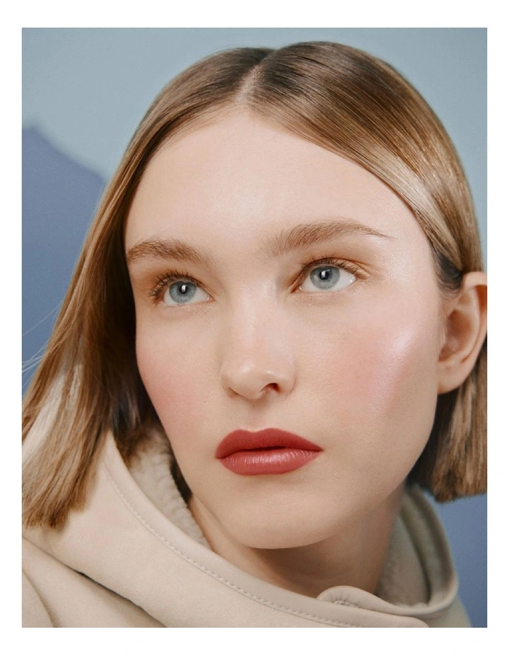 Rouge Hermès Satin Lipstick in Rose Épicé image 7