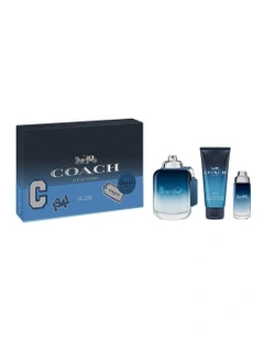 Coach Man Blue EDT Christmas Gift Set (EDP 100ml   Shower Gel 100ml   EDT 15ml)