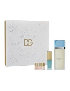 Lip Scrub + Lip Oil + Light Blue Eau de Toilette 50ml Set