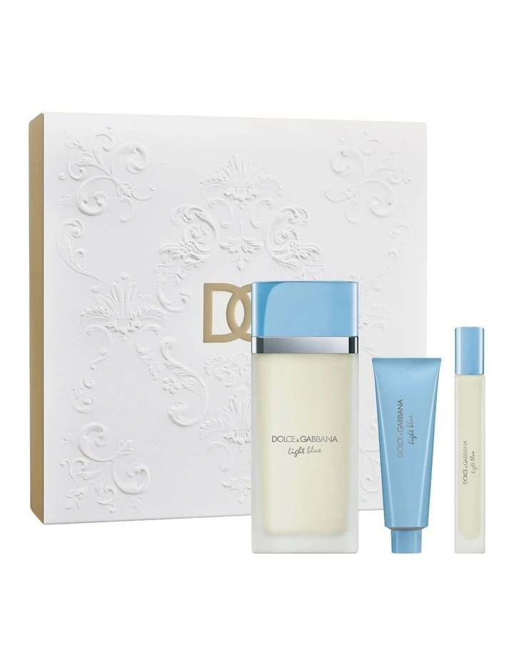 Light Blue Eau de Toilette 100ml + Body Lotion 50ml + Eau de Toilette 10ml Set image 1